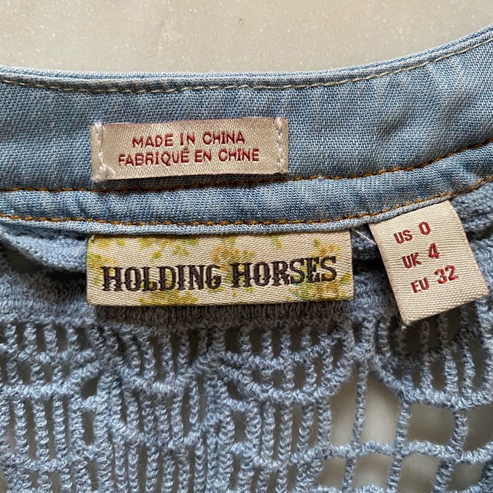 Chambray sleeveless tank - Picture 6 of 6